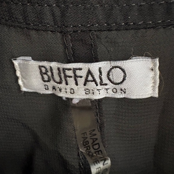 Black Sheer Buffalo Blouse - Picture 2 of 2